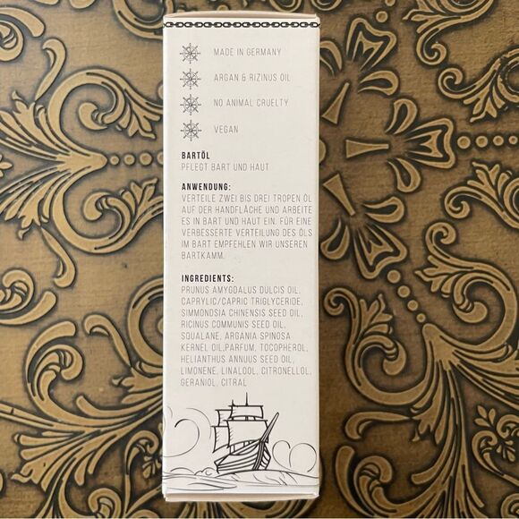 Störtebekker Beard Oil “Crusoe” 50ml All Natural German - Picture 5 of 8